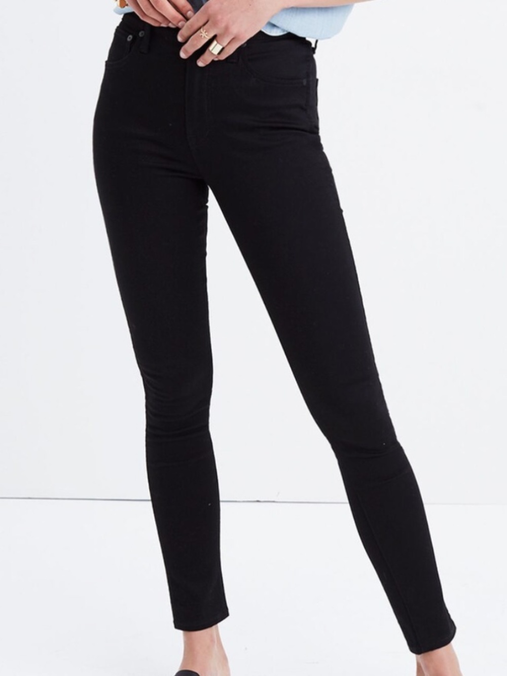 Madewell 10" High-Rise Skinny Jeans in Carbondale Wash, Size 29